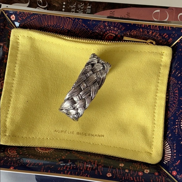 STUNNING AURELIE BIDERMANN BRAIDED CUFF - Picture 4 of 5